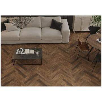 Каменно-полимерный ламинат SPC Альпин Флор Паркет С (Parquet S) 4/34 Лофт Loft фаска 4V Премиум 1055-19, Alpine Floor