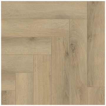 Каменно-полимерный ламинат SPC Альпин Флор Паркет С (Parquet S) 4/34 Сияние Glou фаска 4V Премиум 1055-20, Alpine Floor