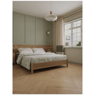 Каменно-полимерный ламинат SPC Альпин Флор Паркет С (Parquet S) 4/34 Атлас Atlas фаска 4V Премиум 1055-21, Alpine Floor