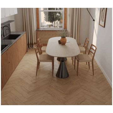 Каменно-полимерный ламинат SPC Альпин Флор Паркет С (Parquet S) 4/34 Валена Valena фаска 4V Премиум 1055-22, Alpine Floor