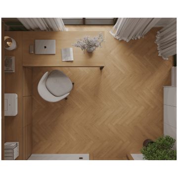 Каменно-полимерный ламинат SPC Альпин Флор Титан Паркет (Titan Parquet) 6/43 Аполлон фаска 4V (крашеная) ЕСО 29-2, Alpine Floor