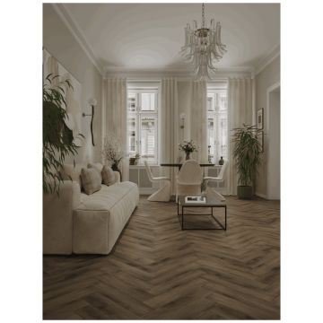 Каменно-полимерный ламинат SPC Альпин Флор Титан Паркет (Titan Parquet) 6/43 Центурион фаска 4V (крашеная) ЕСО 29-3, Alpine Floor