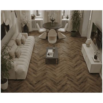 Каменно-полимерный ламинат SPC Альпин Флор Титан Паркет (Titan Parquet) 6/43 Центурион фаска 4V (крашеная) ЕСО 29-3, Alpine Floor