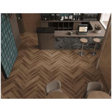 Каменно-полимерный ламинат SPC Альпин Флор Титан Паркет (Titan Parquet) 6/43 Икарус фаска 4V (крашеная) ЕСО 29-5, Alpine Floor