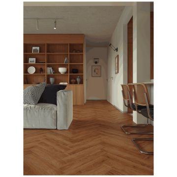 Каменно-полимерный ламинат SPC Альпин Флор Титан Паркет (Titan Parquet) 6/43 Олимп фаска 4V (крашеная) ЕСО 29-6, Alpine Floor