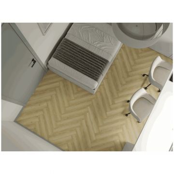 Каменно-полимерный ламинат SPC Альпин Флор Титан Паркет (Titan Parquet) 6/43 Арго фаска 4V (крашеная) ЕСО 29-7, Alpine Floor