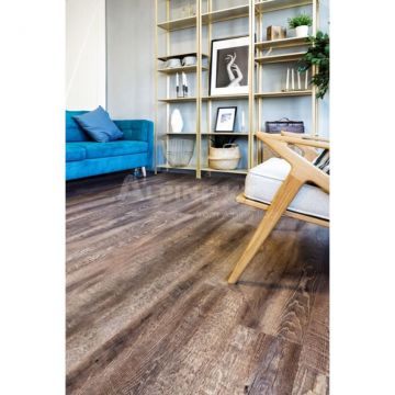 Виниловый пол Alpine Floor (Альпин Флор) Ultra 2/34 Дуб брашированный (Oak Brushed), ЕСО5-7