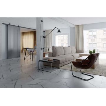 Виниловый пол Vinilam (Винилам) Ceramo Stone Glue Греческий мрамор 2,5/43 (Greek marble) , 87999