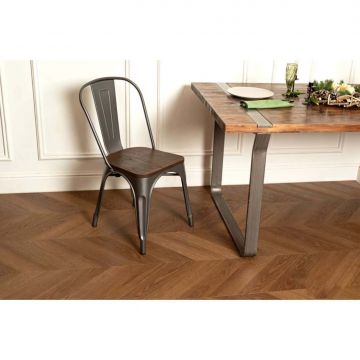 Виниловый пол Vinilam (Винилам) Parquet Chevron Glue Шеврон Плезир 2,5/43 (Chevron Pleasant) , I1651102