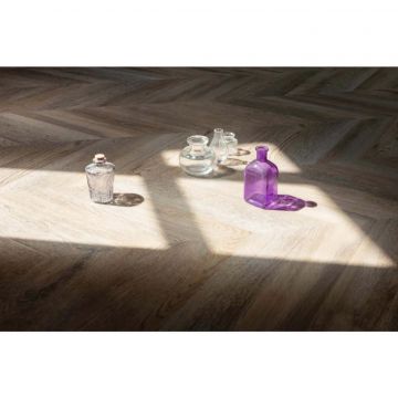 Виниловый пол Vinilam (Винилам) Parquet Chevron Glue Шеврон Бриссак 2,5/43 (Chevron Champagne), Ri153616Cl4