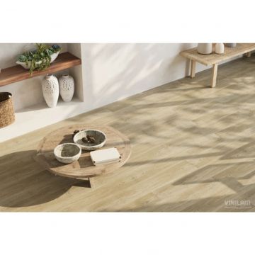 Виниловый пол Vinilam (Винилам) Glue Дуб Шверин 2,5/43 (Oak Schwerin), 8895