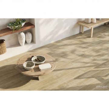 Виниловый пол Vinilam (Винилам) Click Дуб Шверин 3,7/43 (Oak Schwerin), 8895