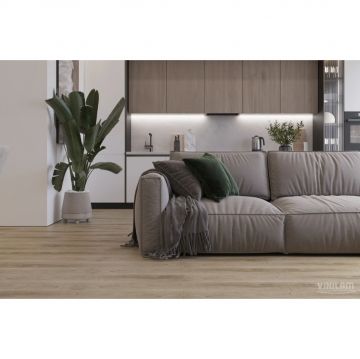 Виниловый пол Vinilam (Винилам) Click Дуб Кассель 3,7/43 (Oak Kassel), 8861
