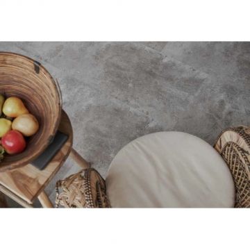 Виниловый пол Vinilam (Винилам) Ceramo Stone Сланцевый Камень 8/34 (Shale Stone), 61605 с пробковой подложкой