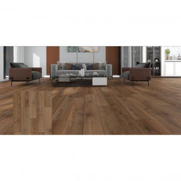 Виниловый пол SPC Evofloor (Эвофлор) Home 4/42 Дуб Коричневый (Oak Brown)