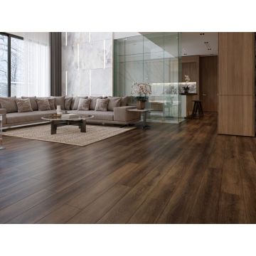 Виниловый пол SPC Evofloor (Эвофлор) Home 4/42 Дуб Шоколадный (Oak Сhocolate)