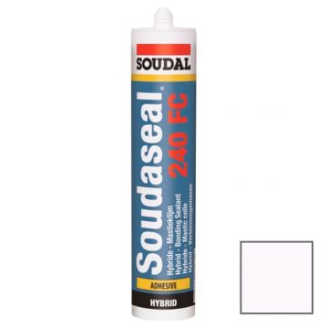Клей-герметик гибридный Soudal (Соудал) Soudaseal 240 FC белый 290 мл