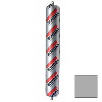 Клей-герметик полиуретановый Soudal (Соудал) Soudaflex 40 FC серый 600 мл (old 102485)