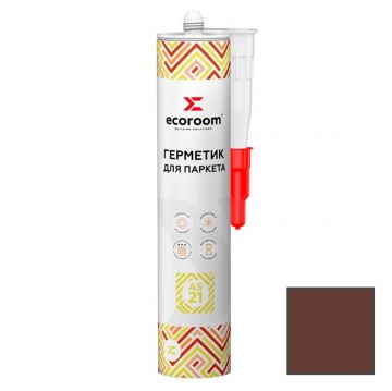 Герметик акриловый Ecoroom (Экорум) AS-21 для паркета Тик 310 мл