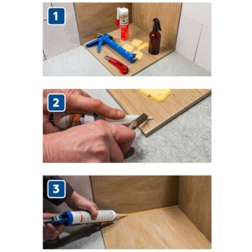 Герметик силиконовый Plitonit (Плитонит) PlitoSil Premium черный 310 мл