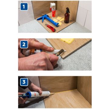 Герметик силиконовый Plitonit (Плитонит) PlitoSil Premium бежевый 310 мл