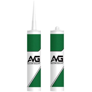 Герметик силиконовый AVG (АВГ) RoyalFix универсальный белый 245 г