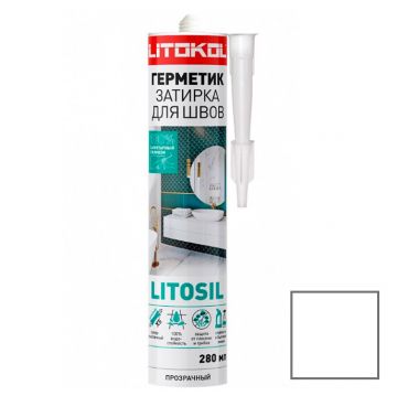 Герметик-затирка для швов Litokol (Литокол) Litosil прозрачный 280 мл