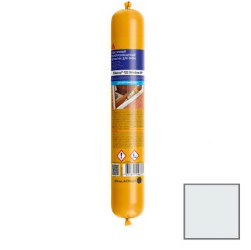 Герметик акриловый Sika (Зика) Sikacryl-122 Window VP для швов оконных конструкций белый 600 мл