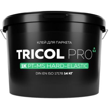 Клей для паркета TRI (Три) Tricol (Трикол) однокомпонентный Pro 1K PT-MS Hard-Elastic 14 кг