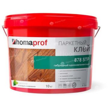 Клей паркетный Homa (Хома) Homaprof 878 STR гибридный однокомпонентный 10 кг