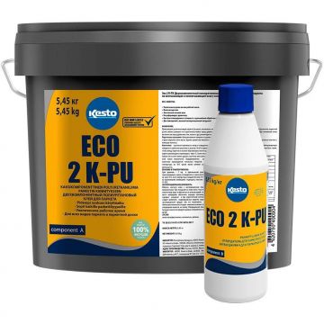 Клей паркетный полиуретановый двухкомпонентный Kesto (Кесто) Eco 2K-PU (5,45+0,55 кг) 6 кг
