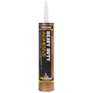 Монтажный клей Titebond Heavy Duty Pro сверхпрочный бежевый 296 мл Монтажный клей Titebond Heavy Duty Pro сверхпрочный бежевый 296 мл