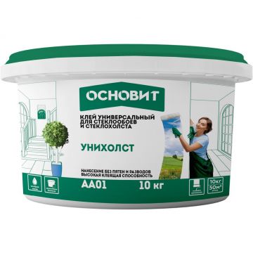 Клей для стеклообоев Основит (Osnovit) Унихолст AA01 универсальный 10 кг