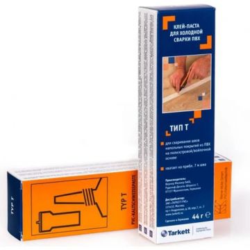 Клей для линолеума Tarkett холодная сварка полимерный Тип Т однокомпонентный 1к (237807014) 44 г
