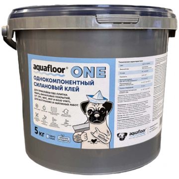 Клей однокомпонентный силановый Aquafloor (Аквафлур) One 5 кг