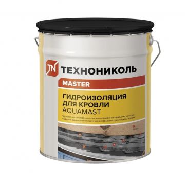 Мастика битумно-резиновая Технониколь AquaMast для кровли 18 кг