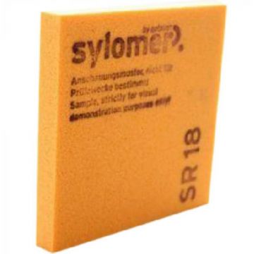Эластомер виброизоляционный Acoustic Group (Акустик Групп) Sylomer SR 18 оранжевый 1200х1500х12.5 мм, 1 шт (0.023 м3; 1.8 м2)