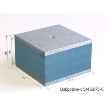 Виброизолирующая опора Виброфлекс SM 60/75-С