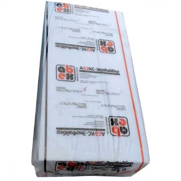 Плита звукоизоляционная Абэкс (Abex) -ЭкоФайбер 1200х600х30 мм, 10 шт (0.216 м3; 7.2 м2)
