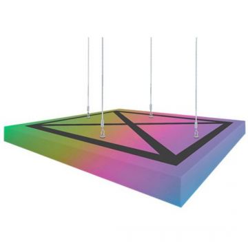 Остров акустический Techno Sonus (Техно Сонус) SAB Acoustic Premium (1,2м x 1,2м х 50 мм) Прямоугольник 1,44 м2 RAL (крепеж 4 шт. в комплекте)