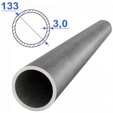 Труба стальная электросварная Северсталь (Severstal) d=133х3 мм (м.п.)