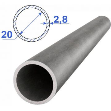 Труба стальная водогазопроводная ММК (MMK) 20х2,8 мм (м.п.)