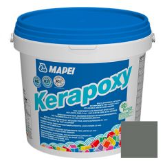 Затирка двухкомпонентная Mapei Kerapoxy (Керапокси) 113 Темно-серый 5 кг