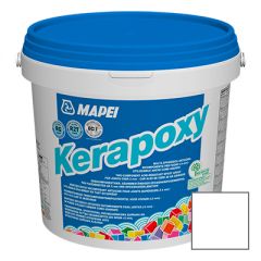 Затирка двухкомпонентная Mapei Kerapoxy (Керапокси) 100 Белый 5 кг