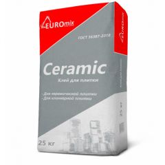 Клей для плитки Euromix Ceramic 25 кг