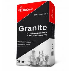 Клей для плитки Euromix Granite 25 кг