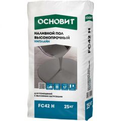 Финишная смесь пол наливной Основит Ниплайн FC42 H 25 кг