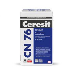 Финишная смесь самовыравнивающаяся Ceresit CN 76 25 кг