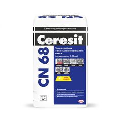Универсальная смесь ровнитель для пола Ceresit CN 68 25 кг