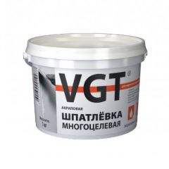 Шпатлевка акриловая VGT многоцелевая 1 кг